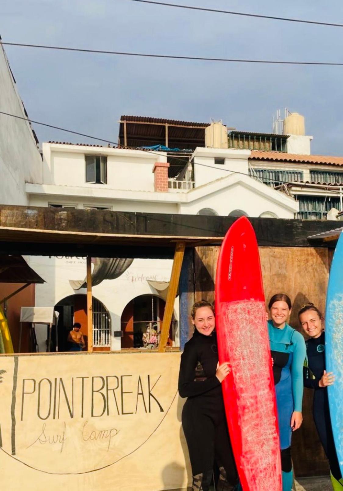 Хостел Pointbreak Surf Camp Уанчако Экстерьер фото